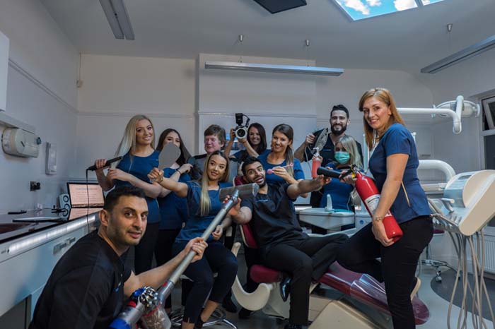 Manchester dental team